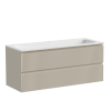 Тумба подвесная SANCOS Snob R 1195х445х500, c двумя ящиками оснащенными доводчиками, Beige Soft, арт.SNR120CE Ника Казань
