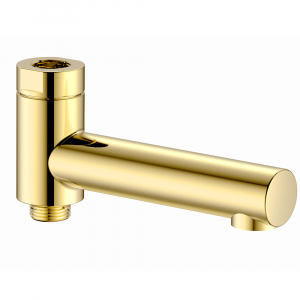 AQM8301GG Излив поворотный с картриджем, Glossy gold Ника Казань