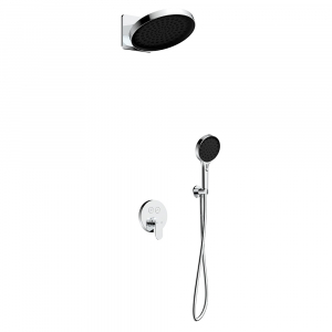 AQM 8402CR Набор для комплектации душа со смесителем, Хром Ника Казань