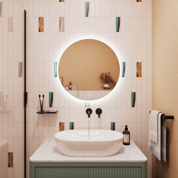 Зеркало для ванной комнаты SANCOS Bella D645 с подсветкой, арт. BE645