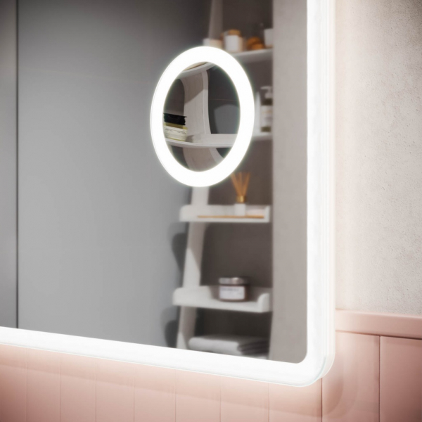 Зеркало для ванной комнаты SANCOS Arcadia 1.0 900х700 с подсветкой, арт. AR1.900
