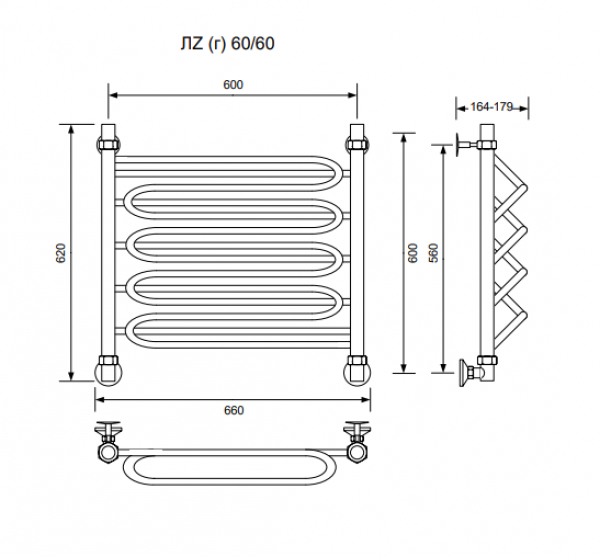 ЛZ (г)-60/60/66 без полочки водяной