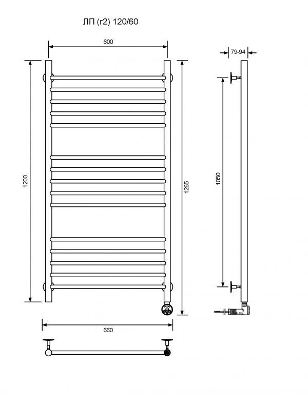 ЛП (г2)-120/60/67 без полочки электрический